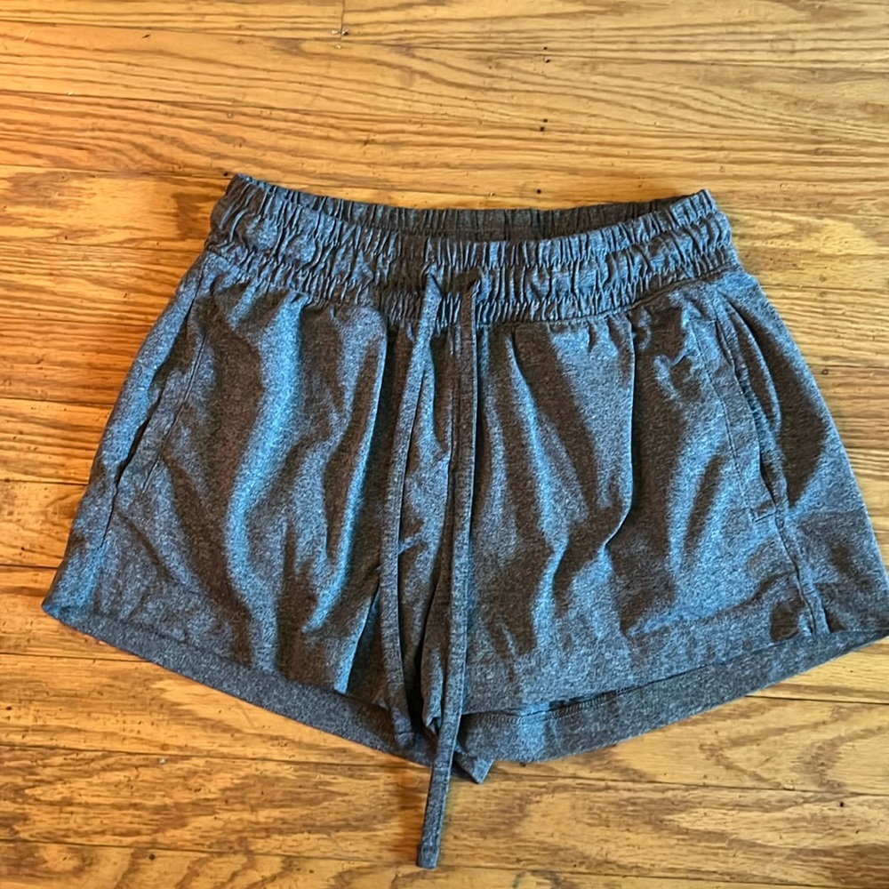 Woman's jersey grey shorts size M. Runs small.
